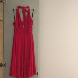 Red bombshell Marilyn Monroe dress never worn
